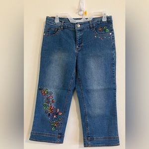 Circo denim girls capri pants